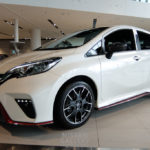 ノート NISMO S NISMOパーツ装着車を展示