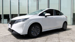 日産ノートe-POWER ボディカラー：ピュアホワイトパール(3P)(#QAC)