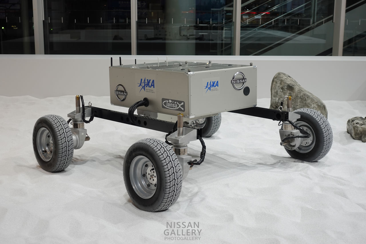 jaxaと日産の月面ローバ試作機