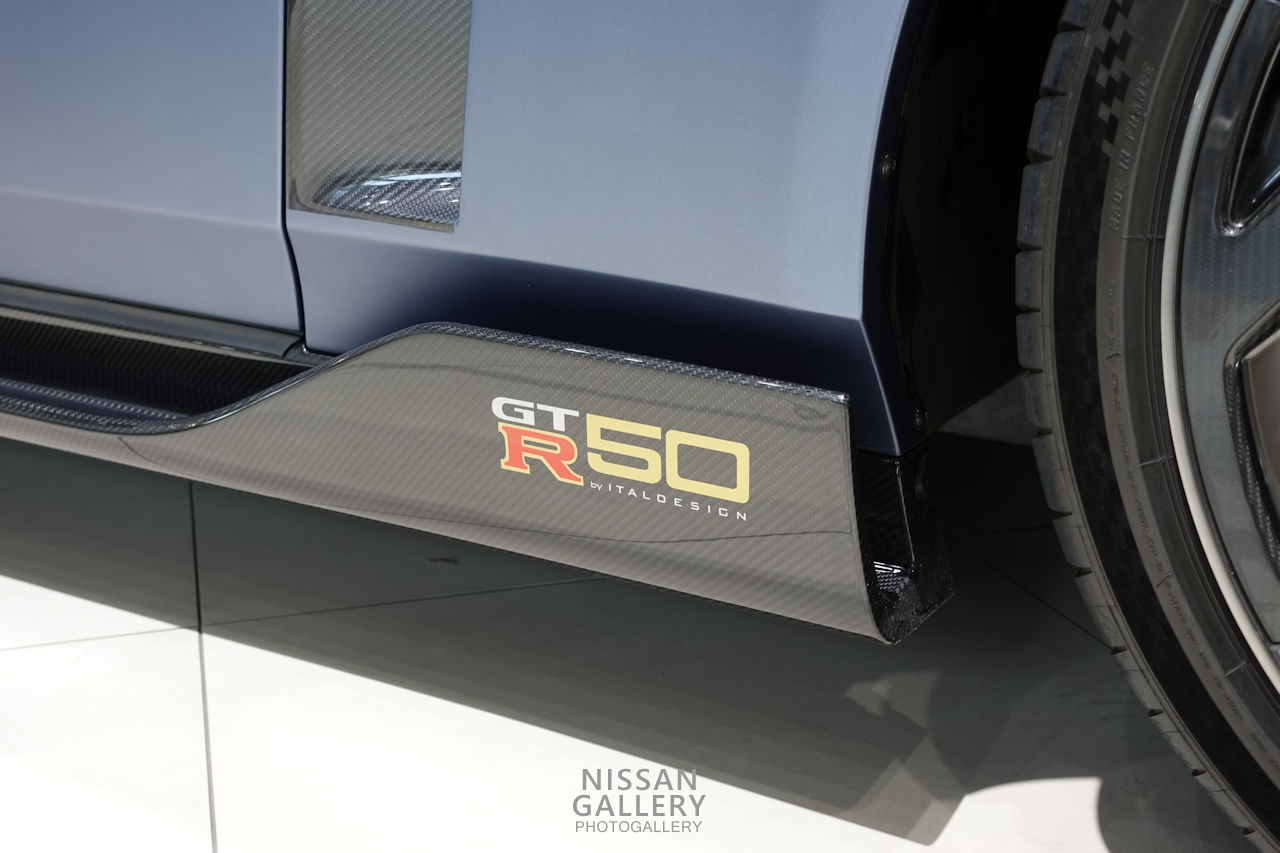 Nissan GT-R50 by Italdesignのロゴ
