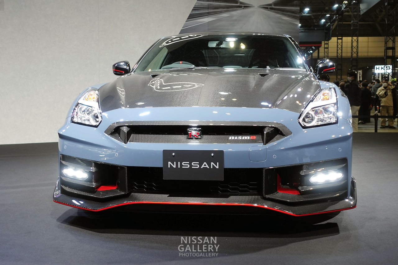 日産GT-R NISMO Special edition 2024年モデルのフロントビュー