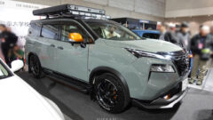 東京オートサロン2024 日産京都自動車大学校「ELGLAND GLASSIER(エルグランド グラシア)」